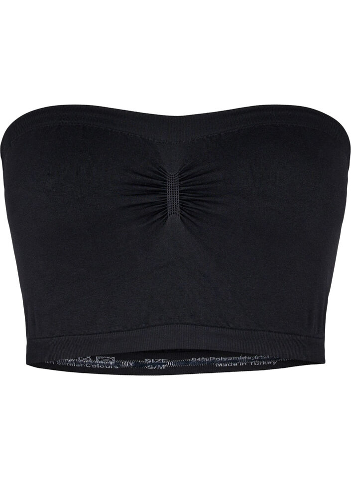Soutien-gorge bandeau, Noir, Packshot image number 0