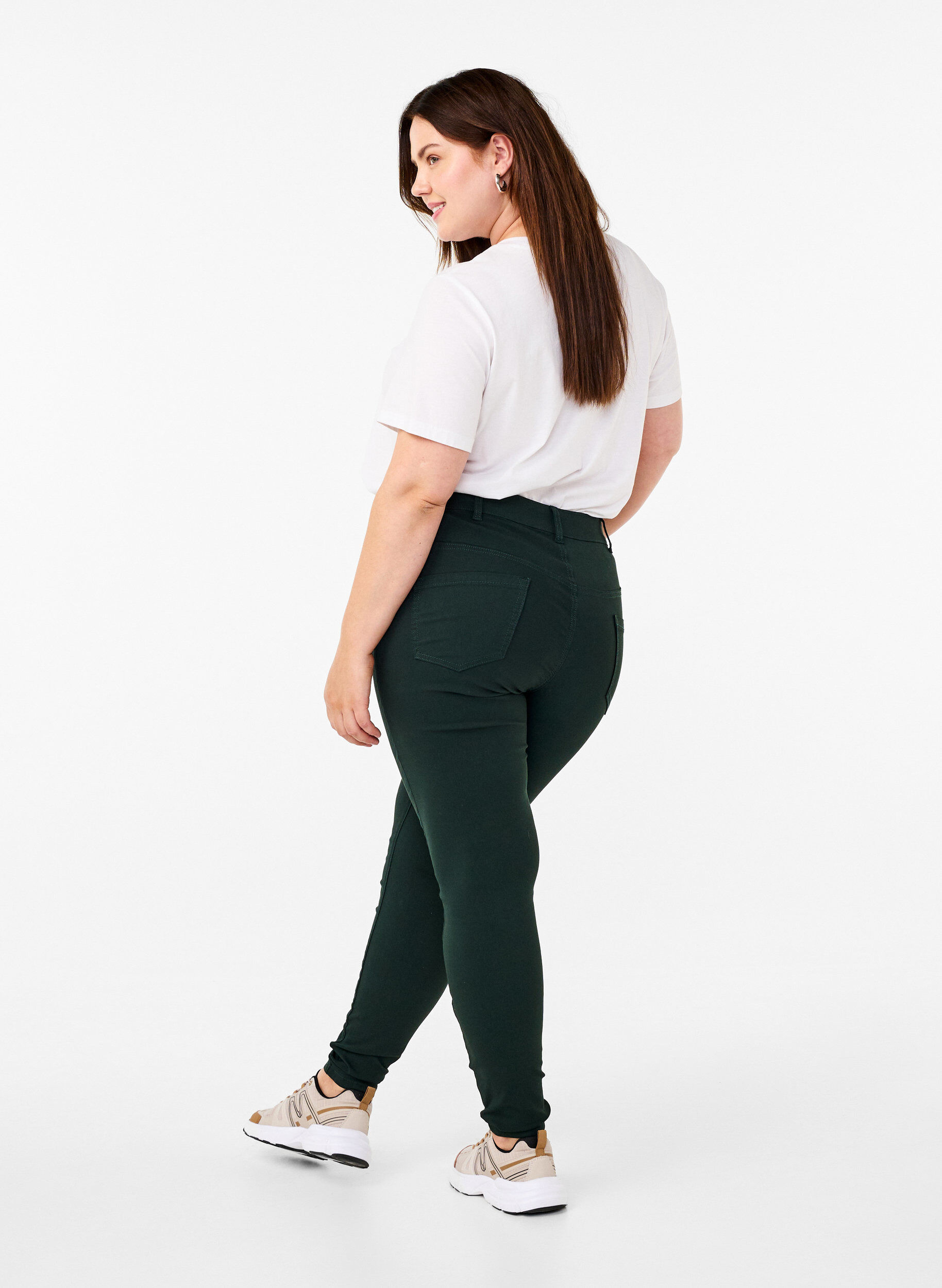 ZizziPantalon, Vert fonc&eacute;, Model image number 1