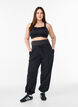 Pantalon de jogging avec une ceinture large, Noir, Model image number 1