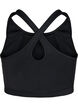 Soutien-gorge de sport avec poche avant, Noir, Packshot image number 1