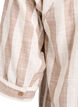 Tunique en coton avec un col en V, Beige, Packshot image number 3