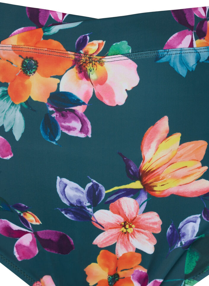 Bas de bikini avec imprimé et taille haute, Meave Print, Packshot image number 2