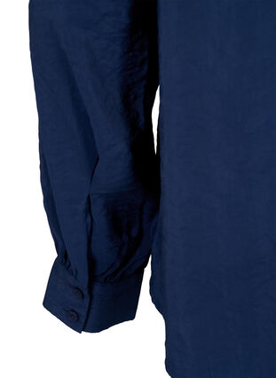 Chemise à manches longues en Modal TENCEL™, Navy Blazer, Packshot image number 4