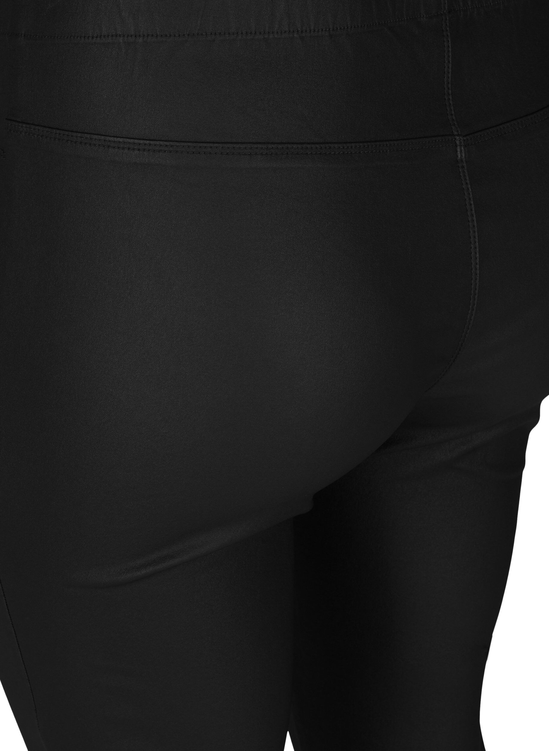 Zizzi Legging en viscose, Black, Packshot image number 3
