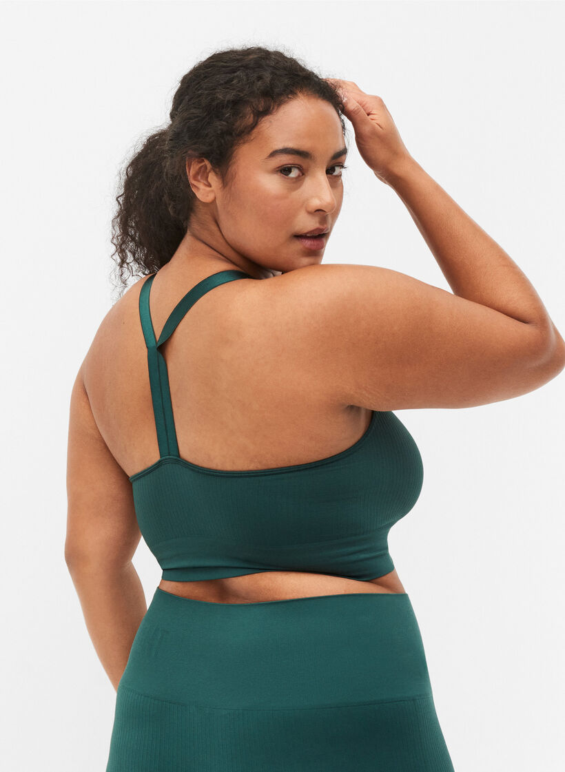 Soutien-gorge de sport sans coutures, Pine Grove, Model image number 1