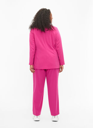 Pantalon classique avec poches, Festival Fuchsia, Model image number 1