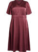 Robe de soir&eacute;e mi-longue &agrave; taille empire, Bordeaux fonc&eacute;, Packshot image number 0