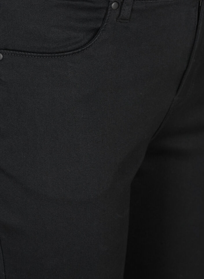 Jean capri Amy &agrave; taille haute et coupe super slim, Noir, Packshot image number 2
