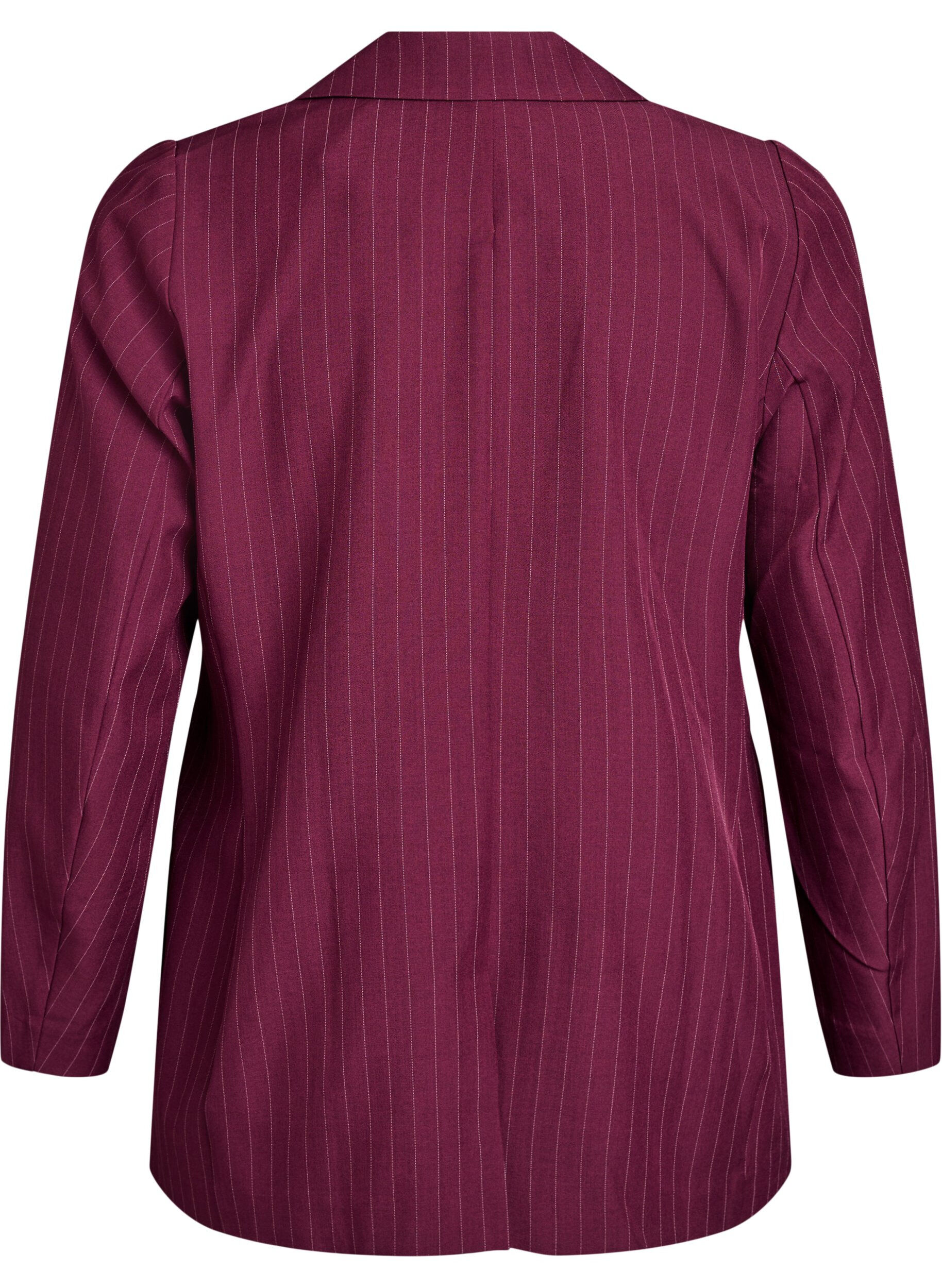 Zizzi FLASH - Blazer avec poches et fentes, Bordeaux, Packshot image number 1