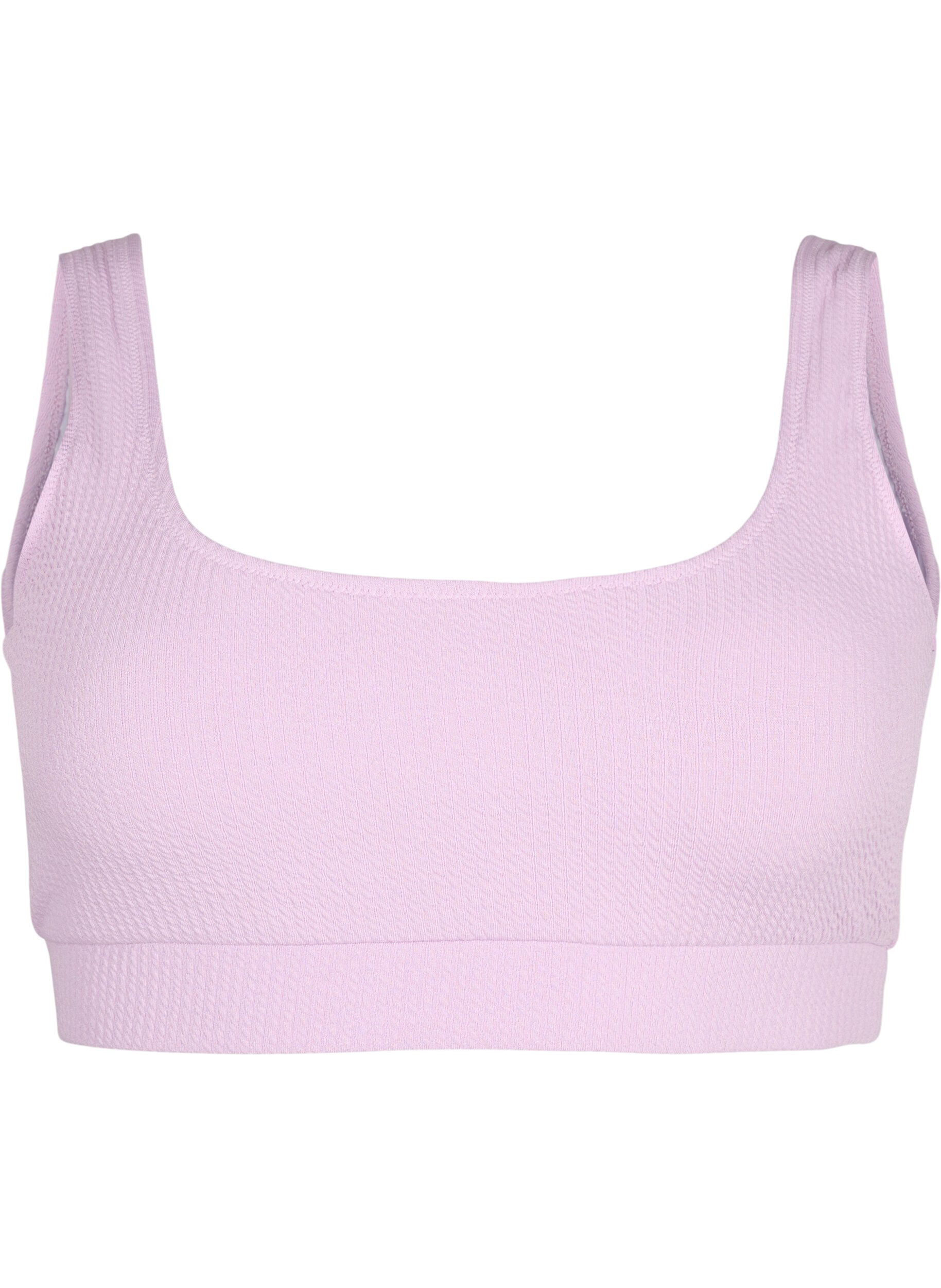 Zizzi Haut de bikini avec structure en cr&ecirc;pe, Orchid Bouquet, Packshot image number 0