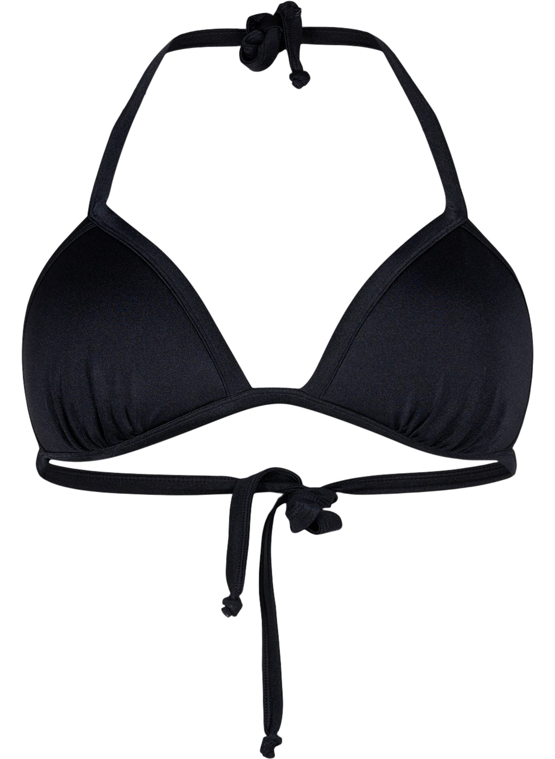 Soutien-gorge de bikini triangle solide
