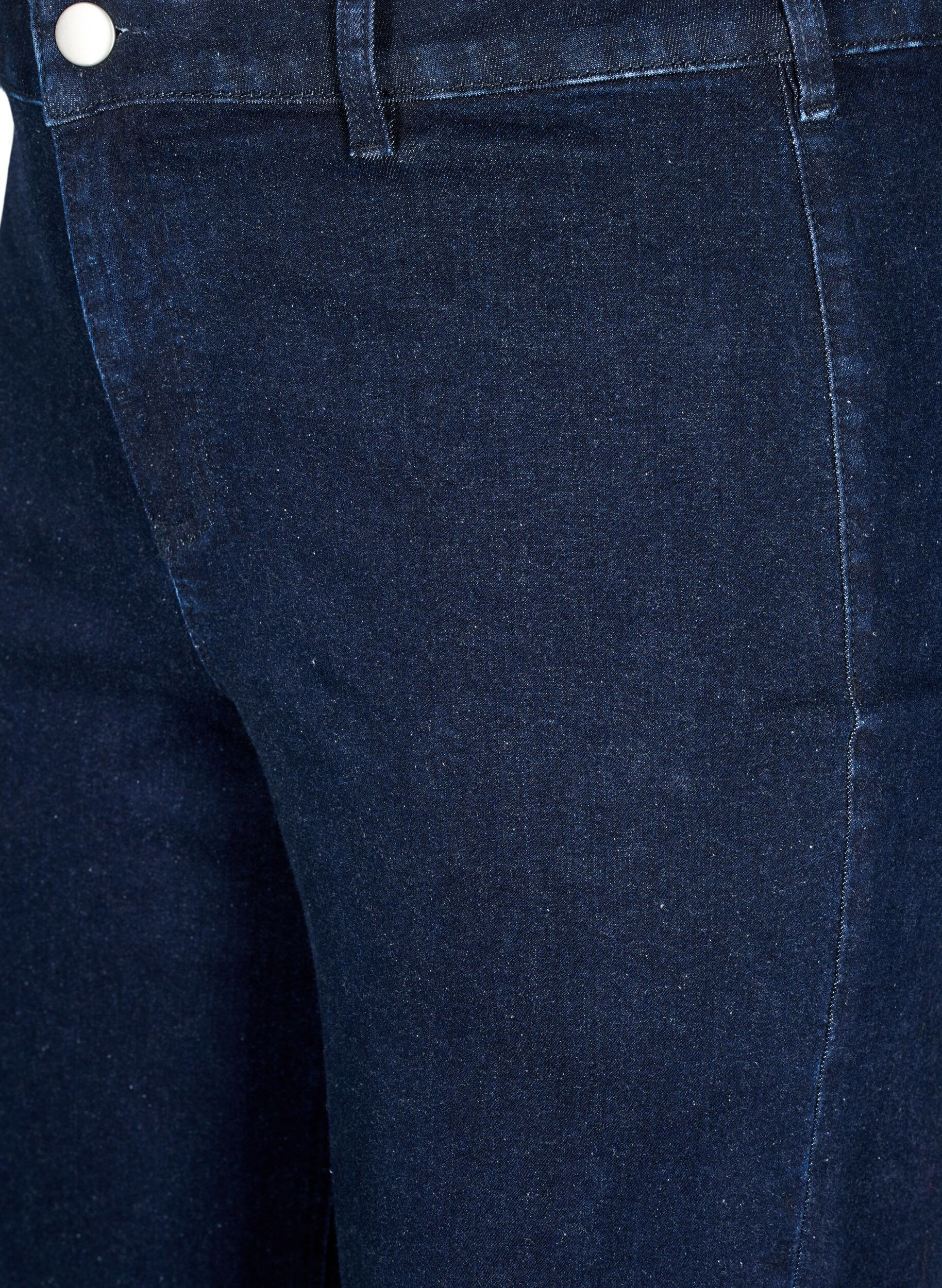 ZizziJean large taille haute, Bleu, Packshot image number 2