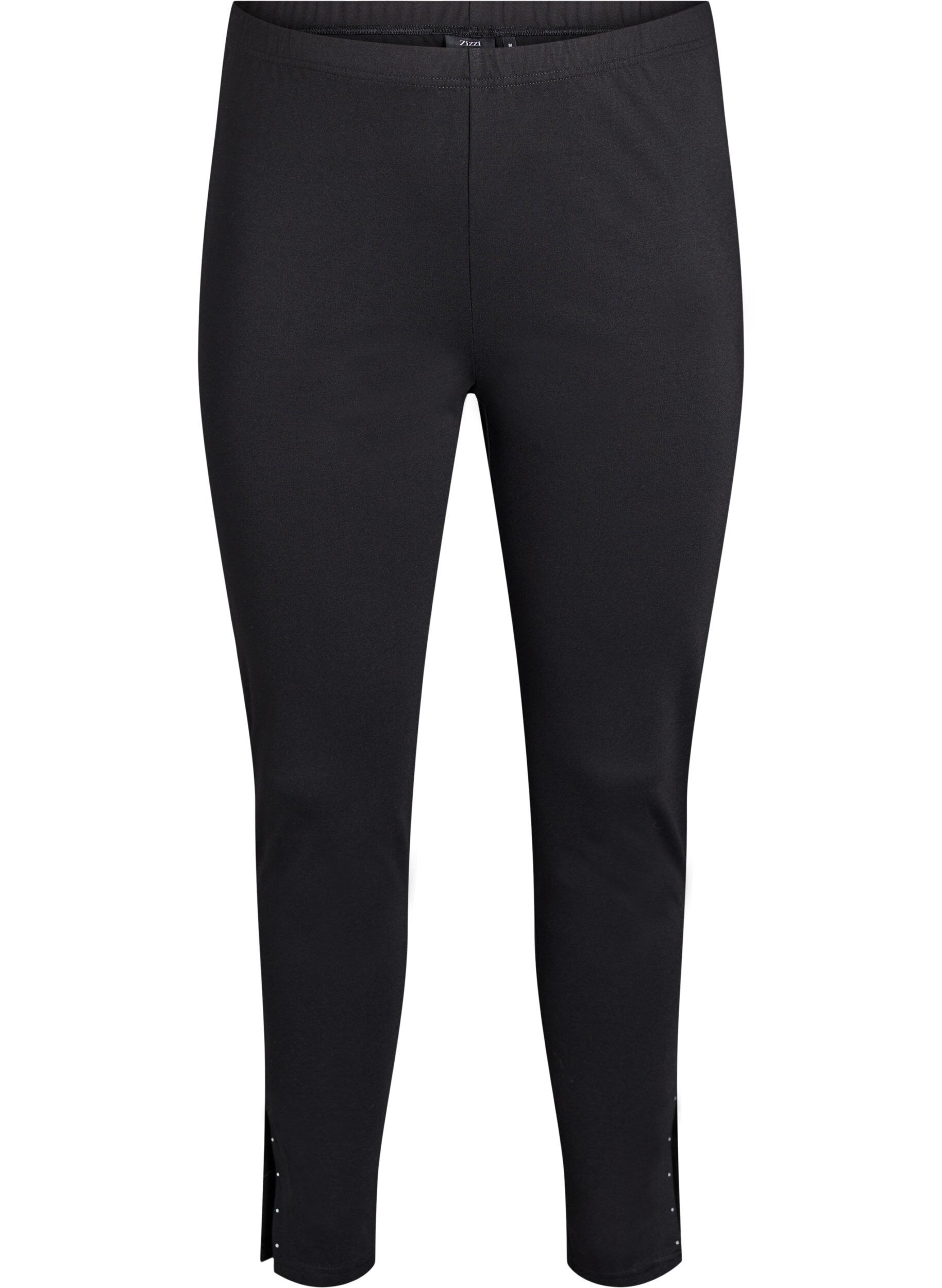 Legging avec fentes et de petits strass