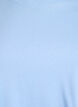 T-shirt basique en coton &agrave; col rond, Bleu, Packshot image number 2