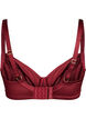 Soutien-gorge embo&icirc;tant en microfibre brillante, Bordeaux fonc&eacute;, Packshot image number 1