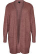 Cardigan en tricot c&ocirc;tel&eacute; avec poches, Rose poudr&eacute;e, Packshot image number 0