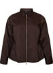 Chemise courte avec un zip &agrave; double curseur, Marron, Packshot image number 0