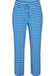 Pantalon de pyjama ray&eacute; &agrave; taille haute et coupe ample, 2387, Packshot image number 0