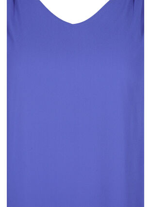 Blouse manches courtes, Dazzling Blue, Packshot image number 2