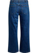 Jean &agrave; jambe large et taille haute, Bleu, Packshot image number 1