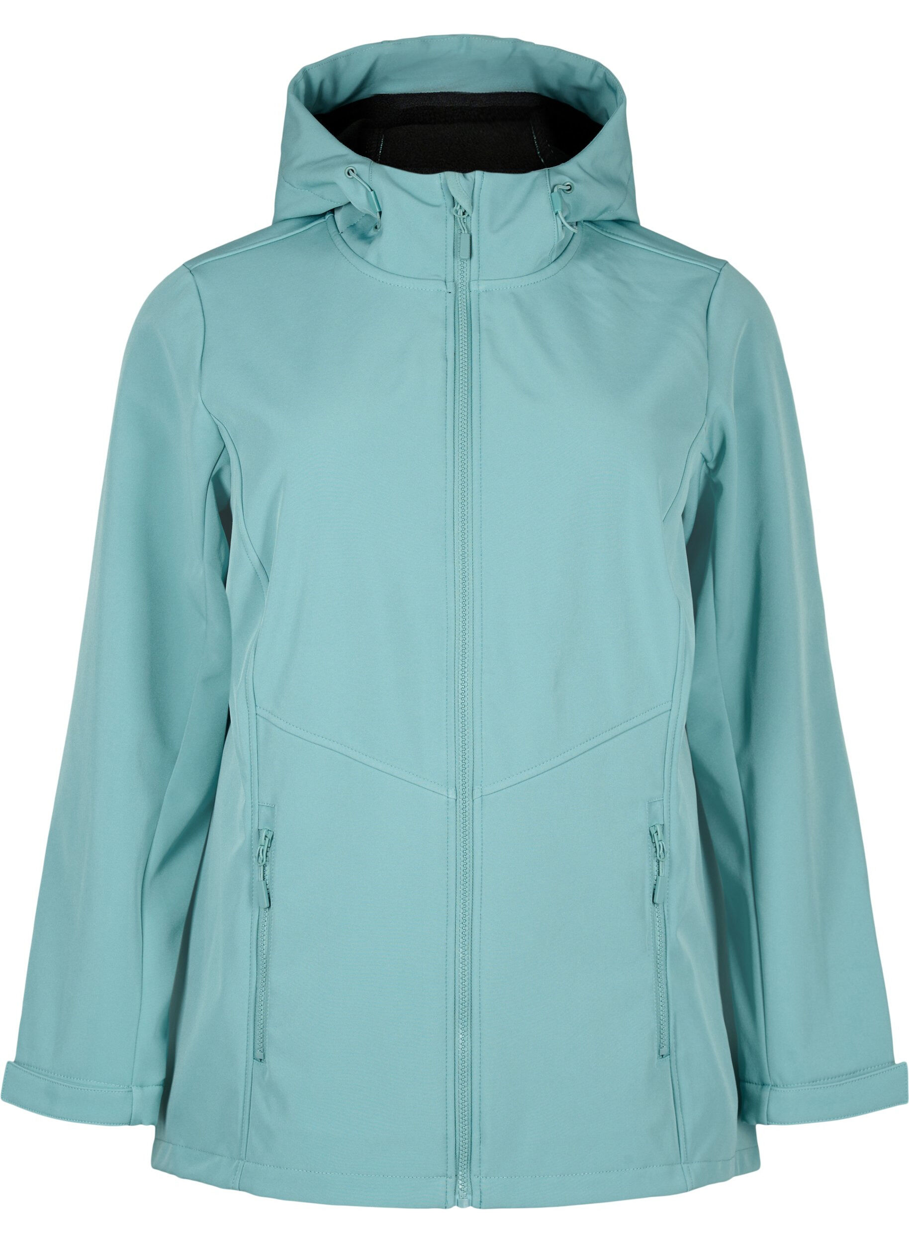 Zizzi  Veste softshell courte avec des poches, Arctic, Packshot image number 0