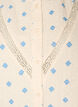 Blouse sans manches avec d&eacute;tails en crochet et volants, Beige, Packshot image number 2