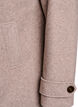 Manteau court &agrave; boutonnage crois&eacute;, Beige, Packshot image number 3