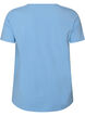 T-shirt en coton uni basique, Bleu Clair, Packshot image number 1