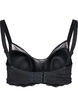 Soutien-gorge en dentelle et maille, Black, Packshot image number 1