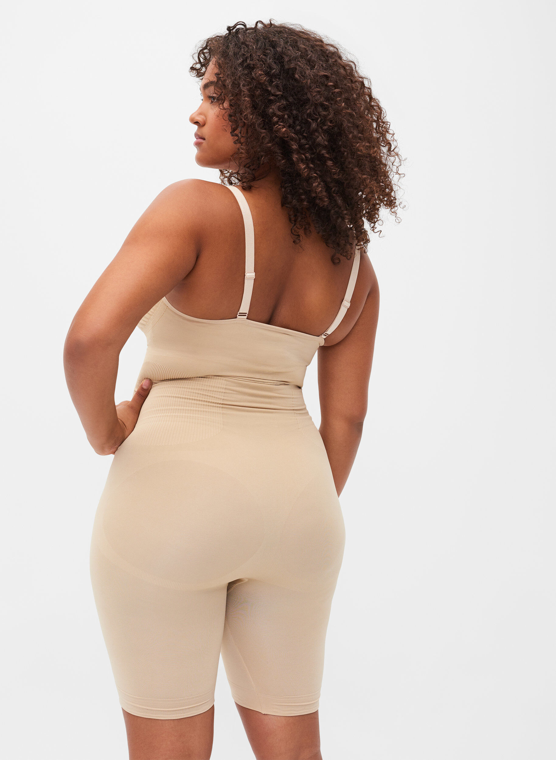 Zizzi Body gainant, Beige, Model image number 3