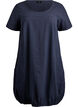 Robe en coton &agrave; manches courtes, Bleu, Packshot image number 0