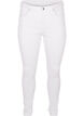 Jean Amy super slim &agrave; taille haute, White, Packshot image number 0