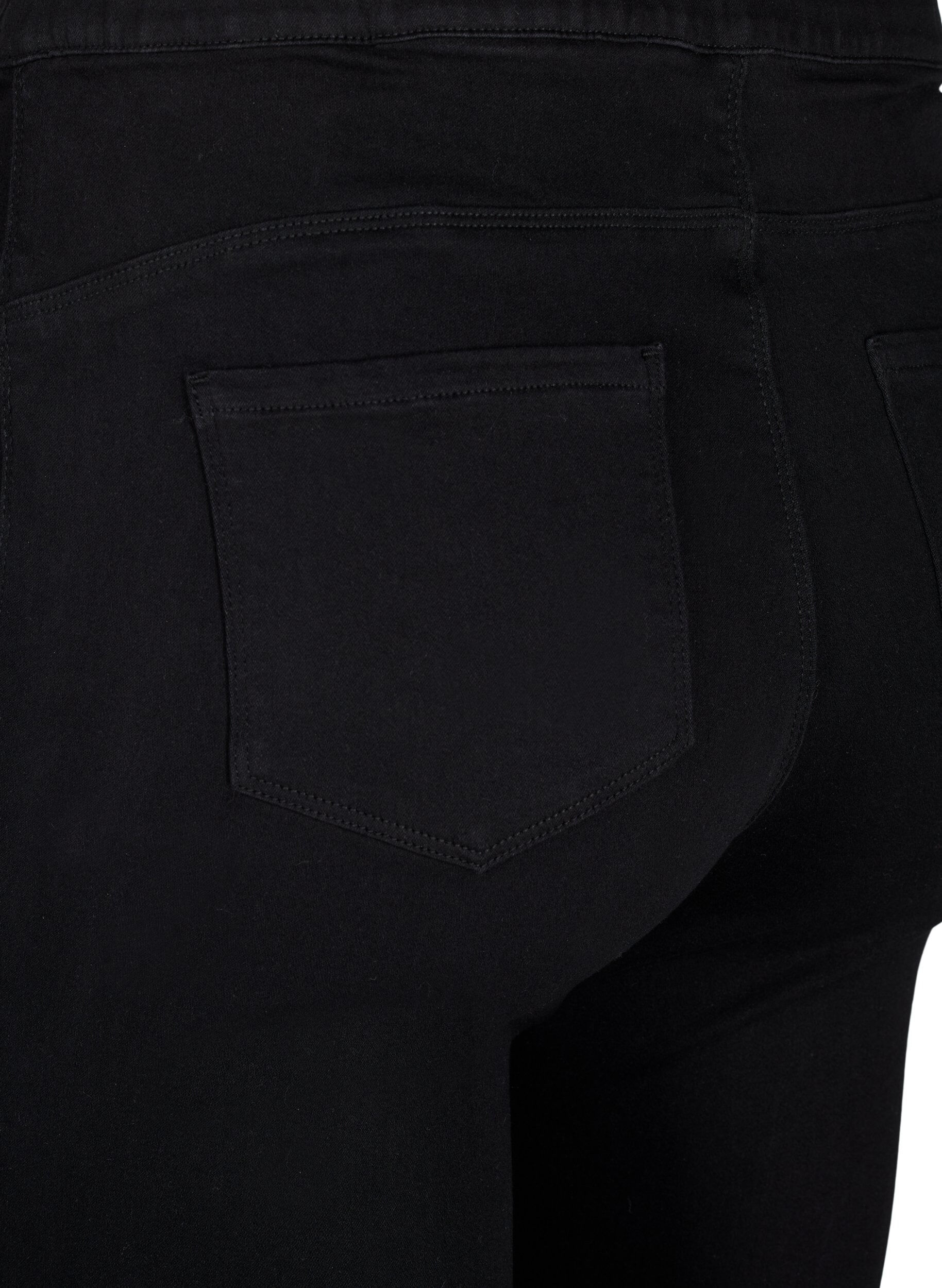 ZizziJeggings &agrave; taille haute., Noir, Packshot image number 3