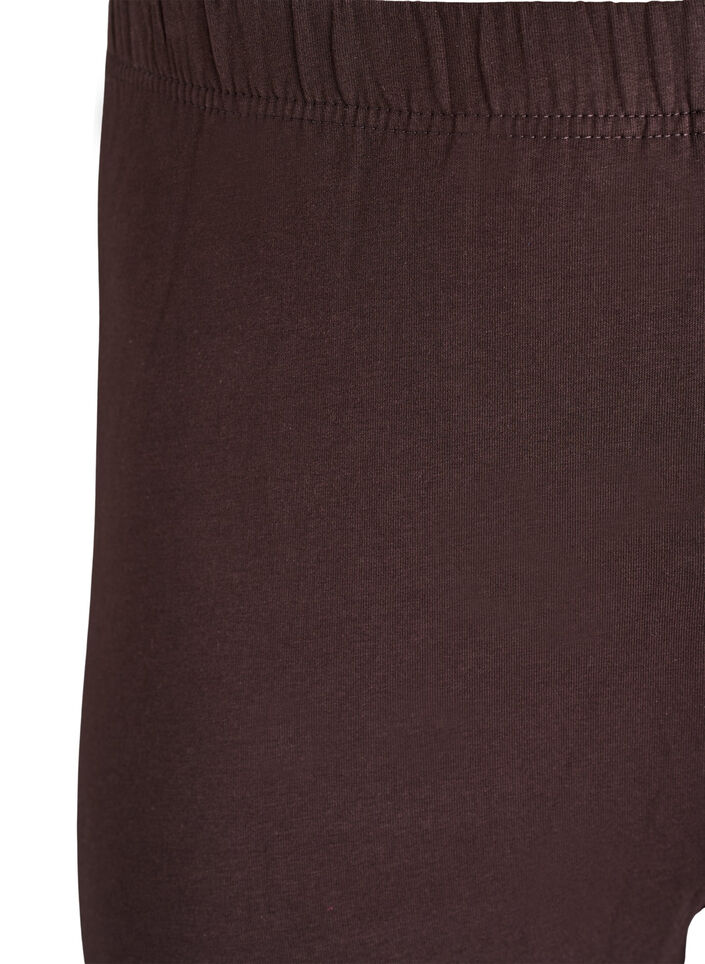 Leggings en coton avec doublure, Marron, Packshot image number 2