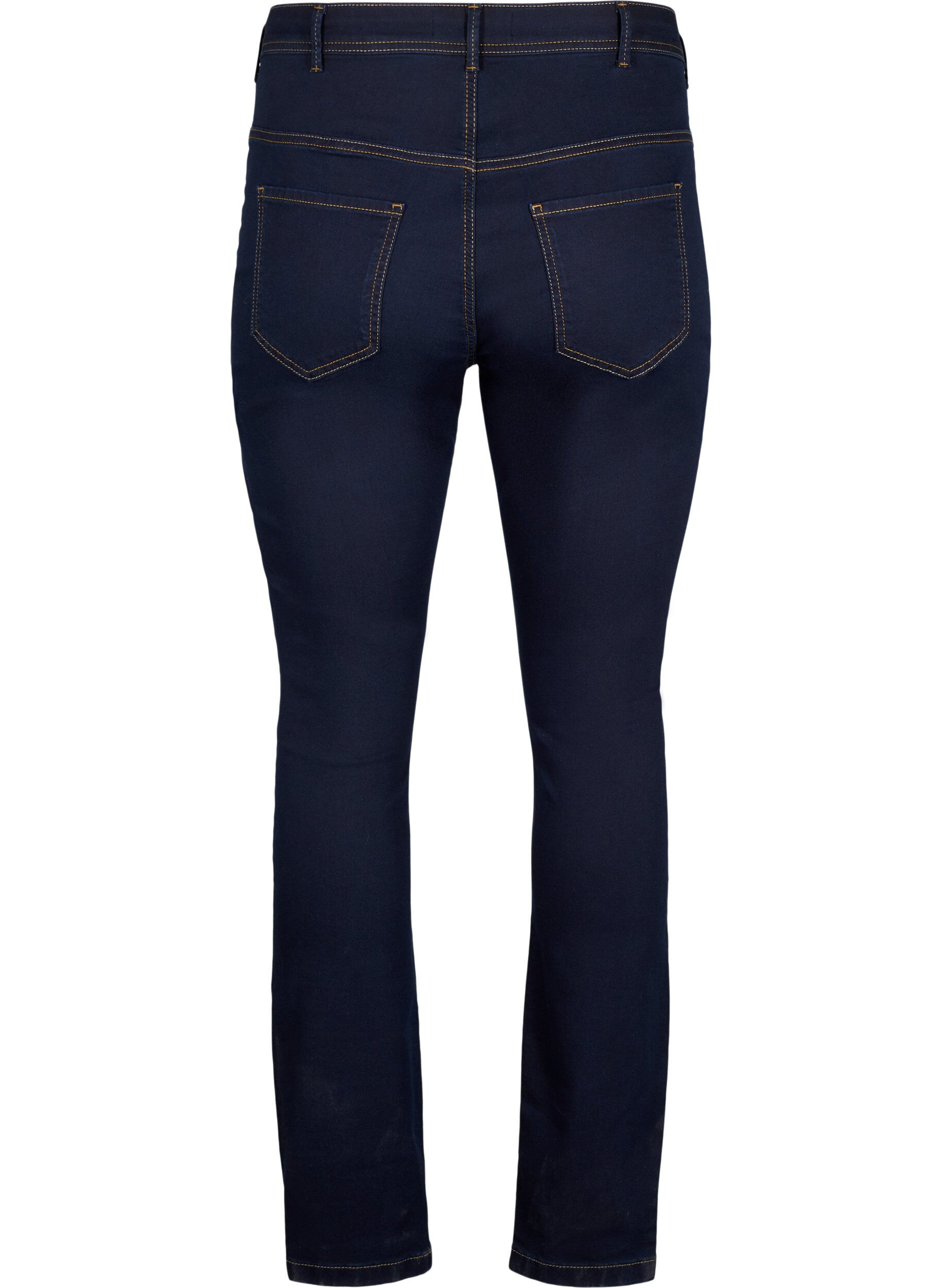 Zizzi Jean super slim Amy &agrave; taille haute, Bleu, Packshot image number 1