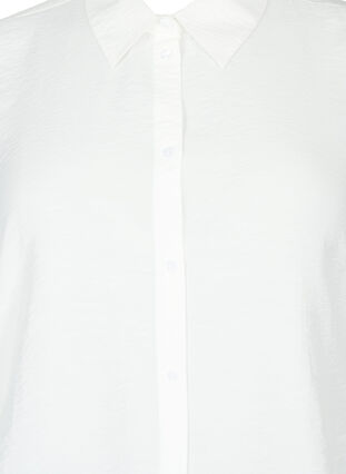 Chemise en viscose à volants, Bright White, Packshot image number 2