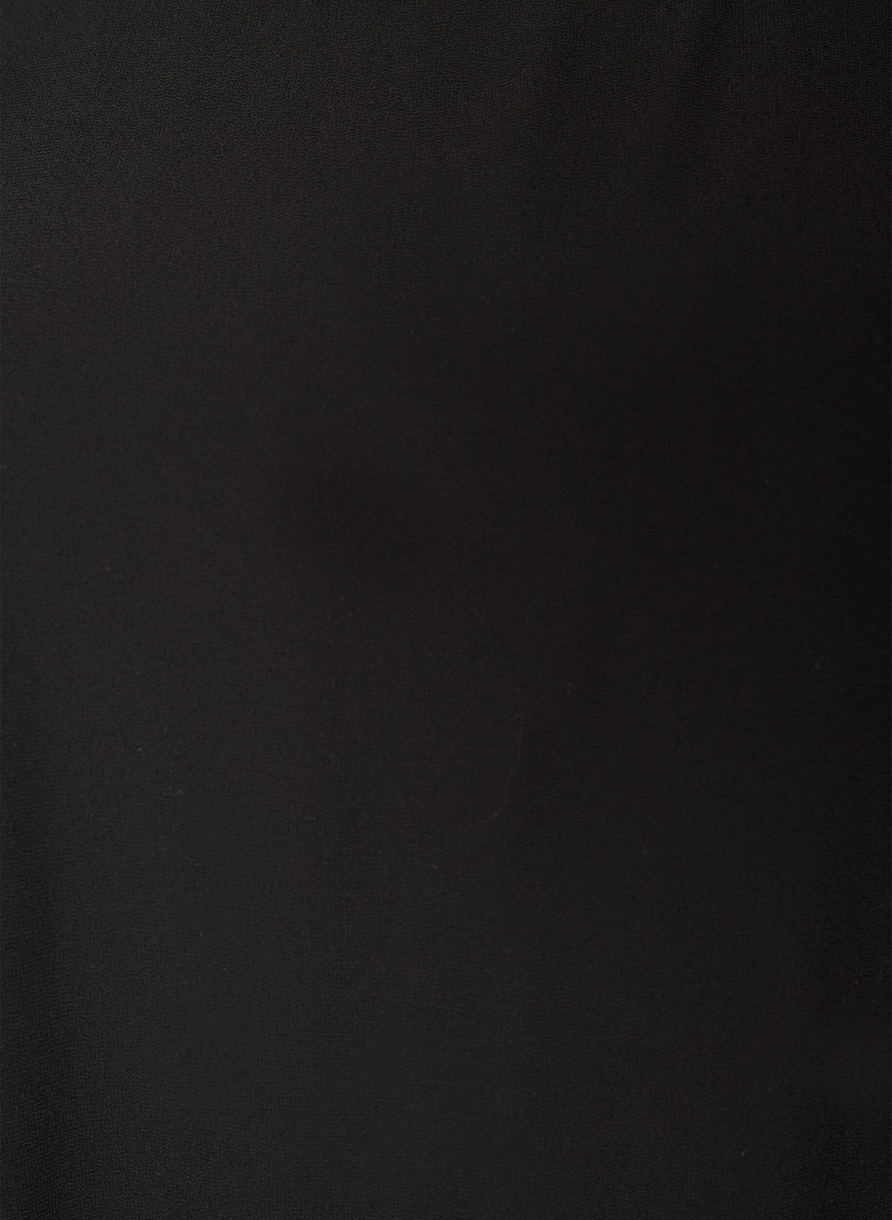 ZizziBlouse en mousseline avec effet ballon, Noir, Packshot image number 2
