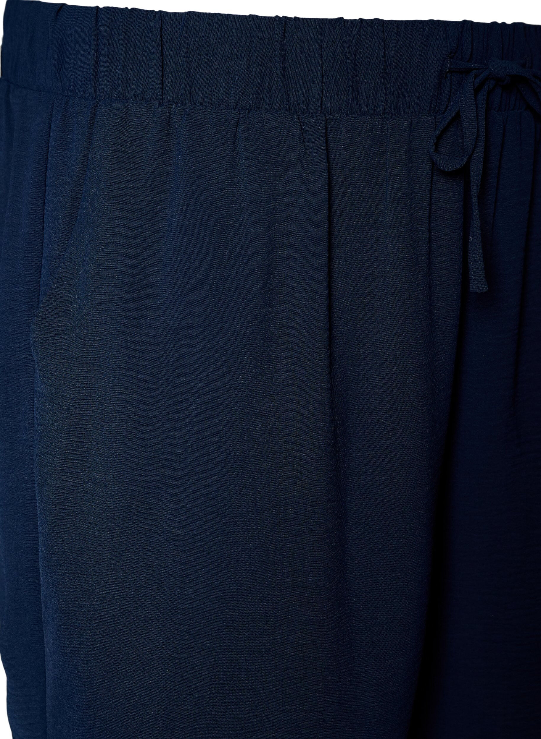 ZizziShort avec poches et ceinture &eacute;lastique, Bleu, Packshot image number 2