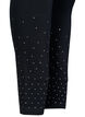Leggings en viscose à pois, Black, Packshot image number 3