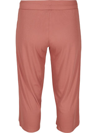 Pantalon-culotte ample en qualité côtelée, Old Rose, Packshot image number 1
