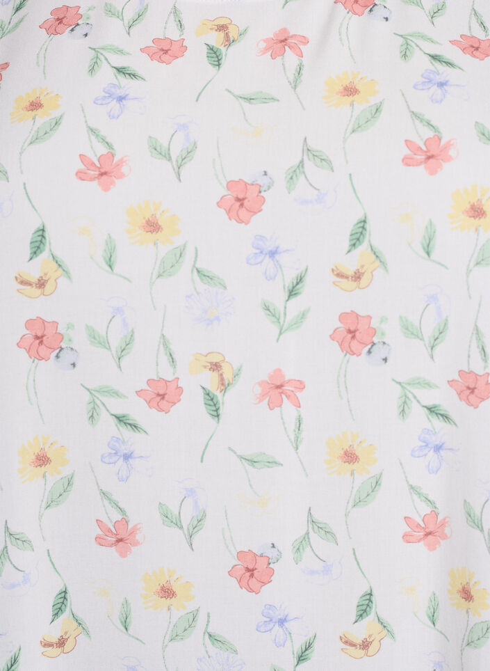 FLASH - Robe en viscose avec d&eacute;coupe, Blanc, Packshot image number 2