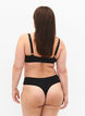 String en dentelle dans un pack de 3, Noir, Model image number 1
