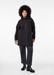 Veste softshell avec capuche amovible, Noir, Model image number 1