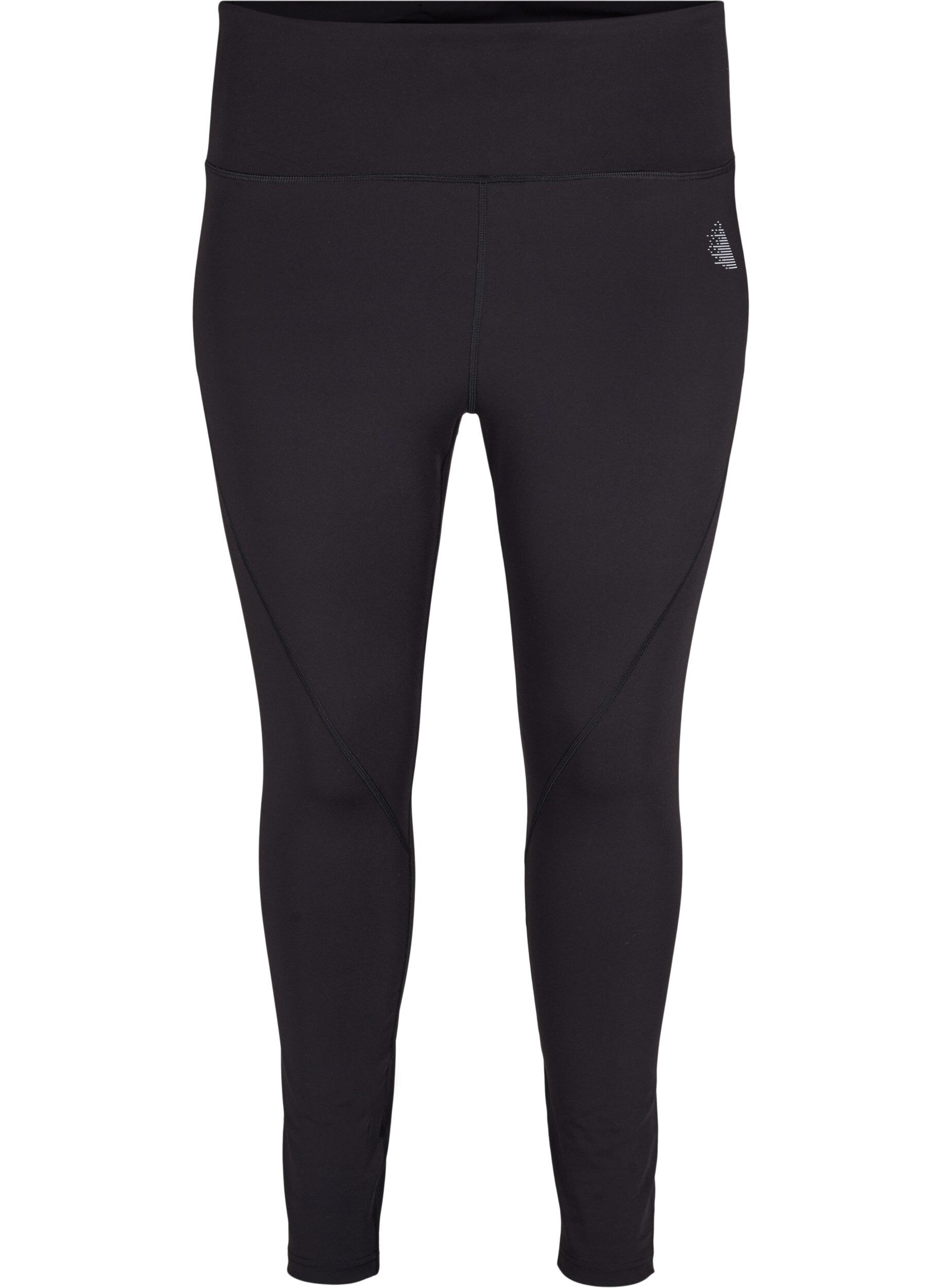 Zizzi CORE, V-SHAPE DEFINE TIGHTS - Collants d'entra&icirc;nement, Black, Packshot image number 0