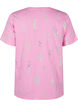 T-shirt en coton biologique avec imprimé floral, Rosebloom W. Flower, Packshot image number 1