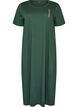 Chemise de nuit midi en coton biologique, Vert, Packshot image number 0