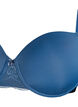 Soutien-gorge moul&eacute; avec maille, Bleu, Packshot image number 2