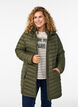 Veste légère avec poches et capuche amovible., Vert foncé, Model image number 0