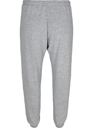 Pantalon ample en viscose mélangée, Light Grey Mel, Packshot image number 1
