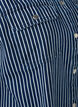 Chemise en jean rayée avec poches de poitrine, Blue Denim Stripe, Packshot image number 2